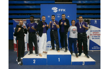 COUPE DE FRANCE DE KARATE CONTACT FFK  9/12/2018 PARIS